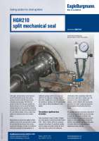 Solution: Split mechnical seal HGH210 for chest agitators