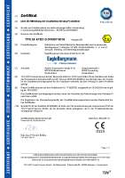 ATEX  2014/34/EU  (Zertifizierung Qualitätssicherung Produktion)