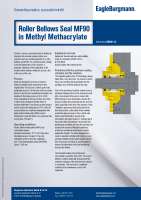 Solution: Roller bellows seal MF90 in methyl methacrylate