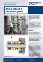 Solution: Mechnical seals HX75KF-D in cold service pumps