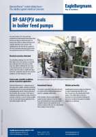 Solution: DiamondFace coated mechanical seals DF-SAF(P)I seals for boiler feed pumps